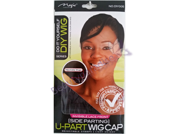 Magic DIY Wig Invisible Lace Front U-Part Cap (DIY005-LACE Side)